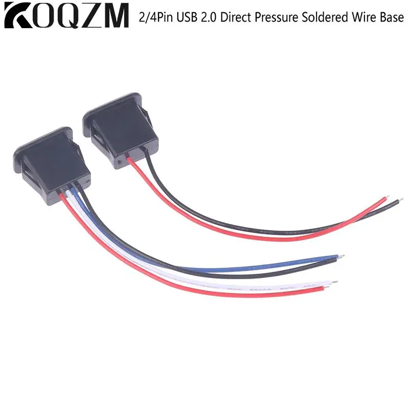 

USB Connector Type-C Female Head Charging Jack Port With Card Slot Buckle USB 2.0 Direct Pressure Soldering Wire Type Female