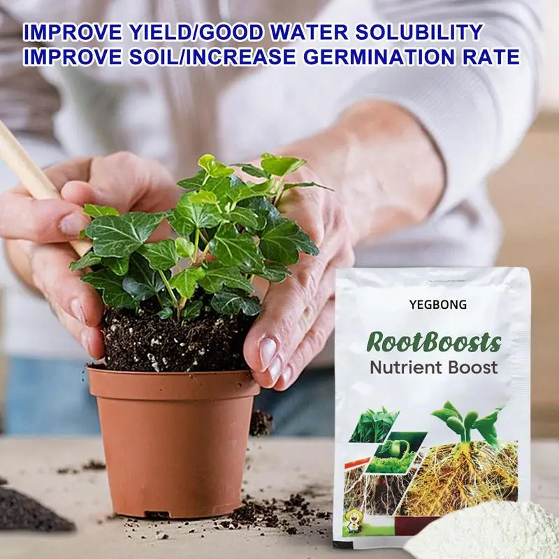 

30g Fast Rooting Powder Plant Rapid Rooting Agent Indoor Plant Natural Rooting Growth Hormones Fast Seedling Germination Powder