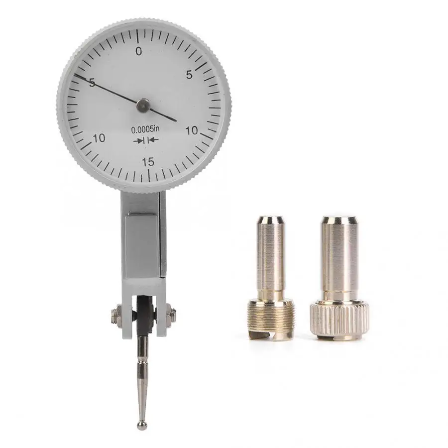 

Measuring Device Dial Indicator 0.03 Inches Measuring Tools Satin Chrome Treatment