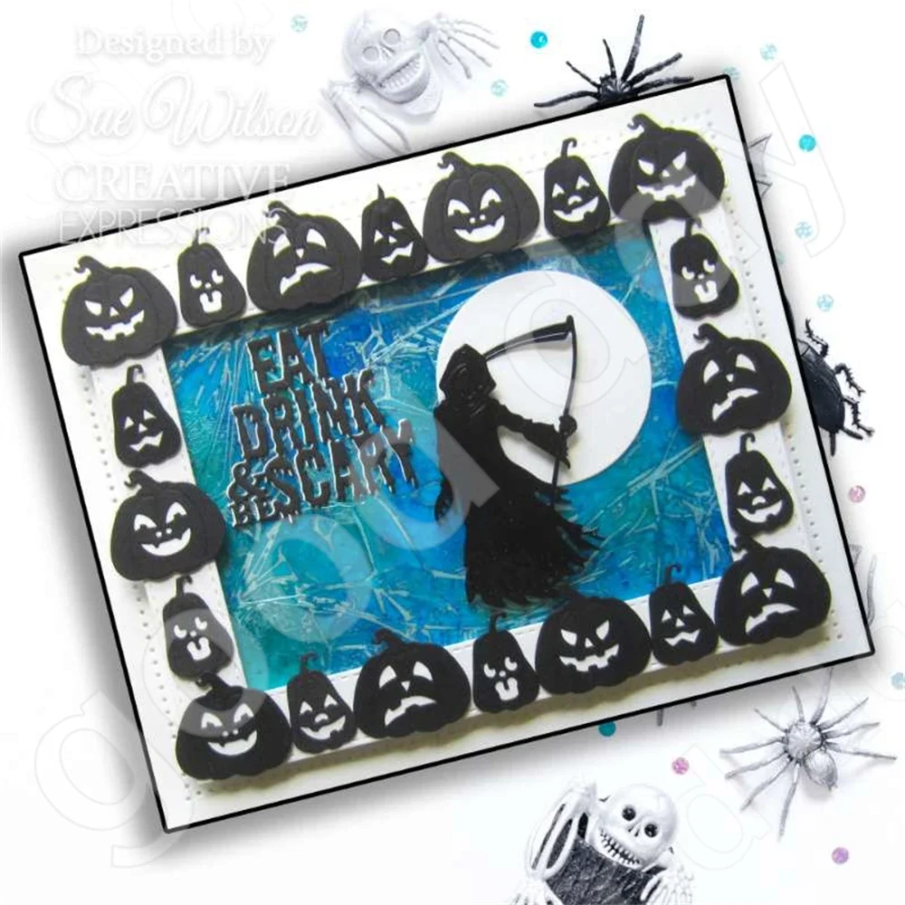 Металлические Вырубные штампы и в виде тыквы зомби на Хэллоуин для невесты