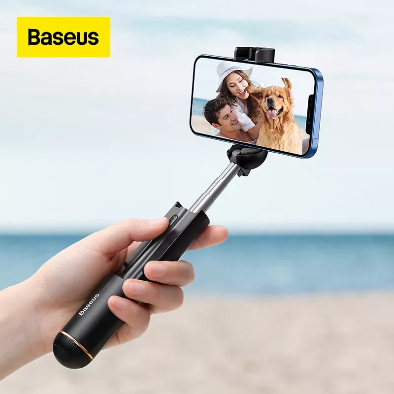 

Мини-селфи-палка Baseus Складная Беспроводная с поддержкой Bluetooth