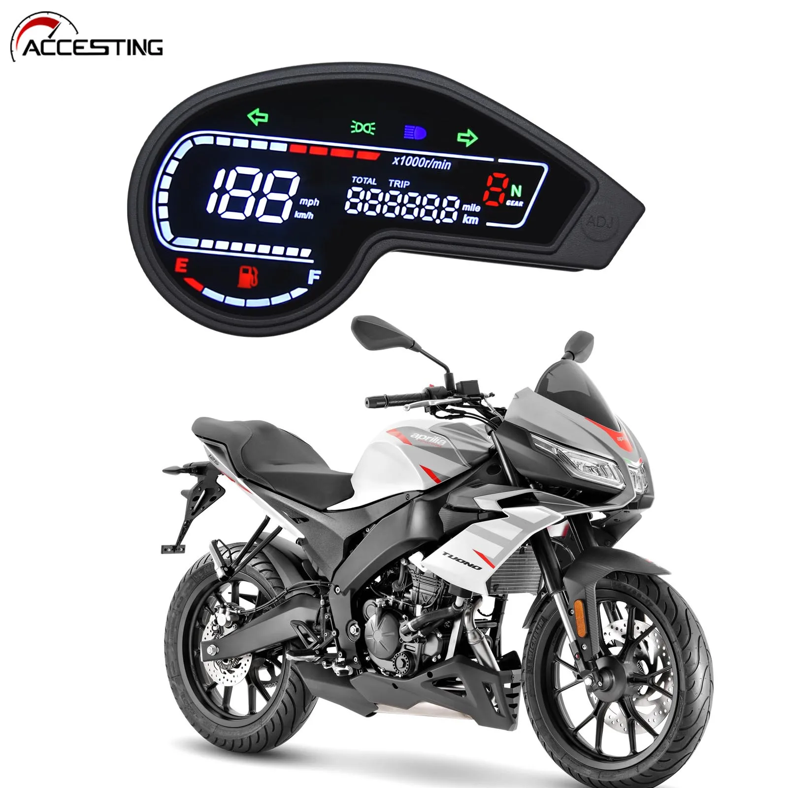 Мотоцикл одометр спидометр Тахометр для NXR150 NXR125 XR150 GY200 Bros 2003-2014 CRV цифровая