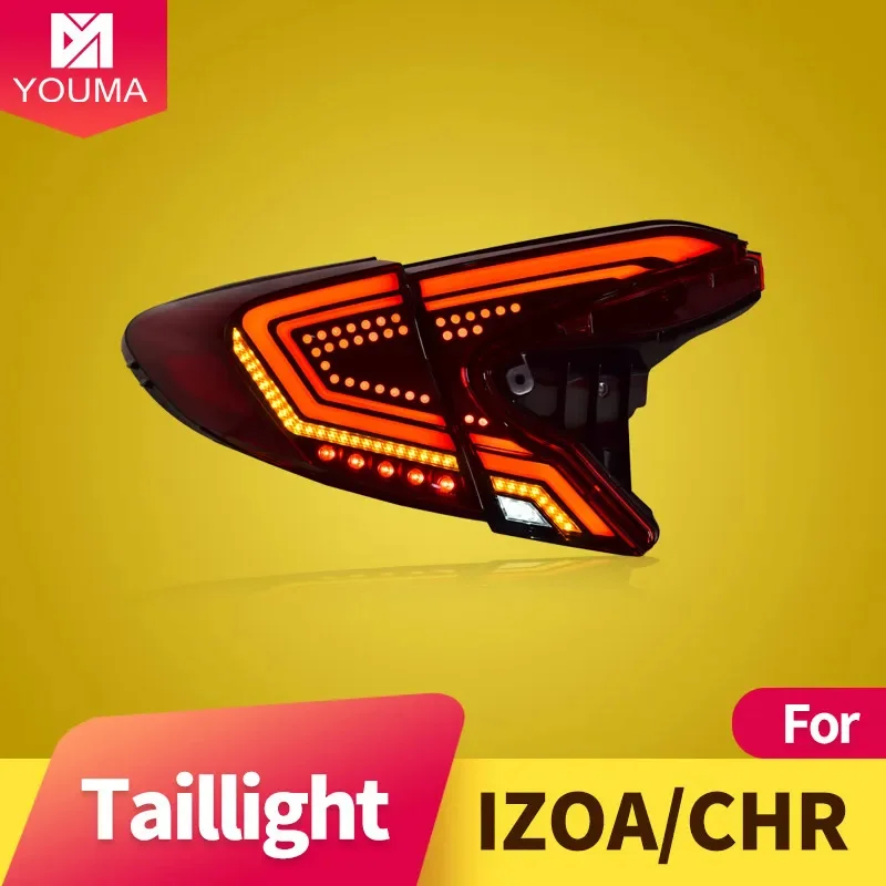 Автомобильный Стайлинг для Toyota IZOA CHR задние фонари задний Фонарь Анимационный