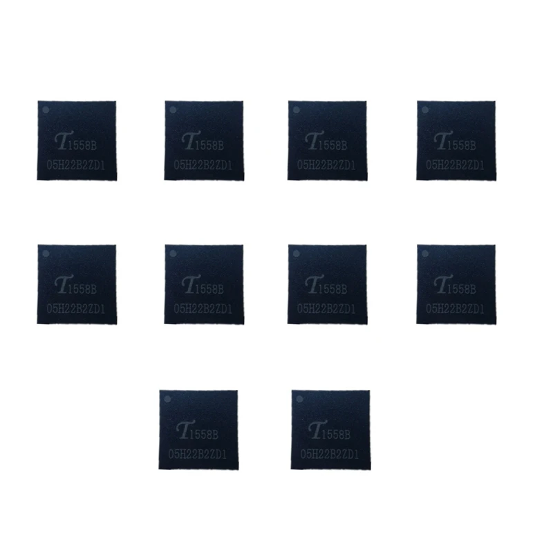 

10Pcs T1558 10Nm Asic Chip T1558B Miner Chip For Innosilicon T1 T2 Cheetah F1 F3 F5M For BTC Bitcoin Miner