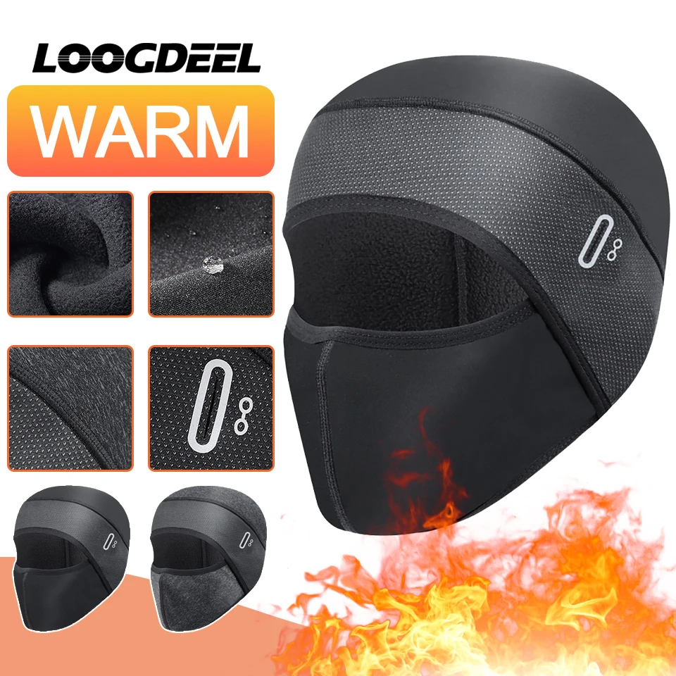 

Шапка looggek, унисекс, зимняя, ветрозащитная, водонепроницаемая, для велоспорта, походов, скалолазания, езды на мотоцикле