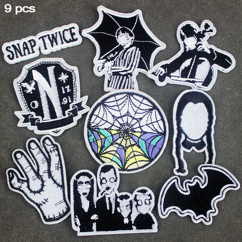 9 шт./партия нашивки с надписью сделай сам