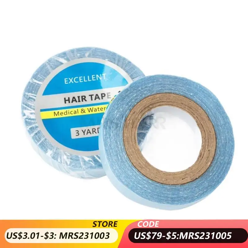 Tape Extensions Glue 3 Yards Roll Tape in Hair Extensions Professional Pliers Electric Tape Remover Salon DIY Re-Tape Must Buy