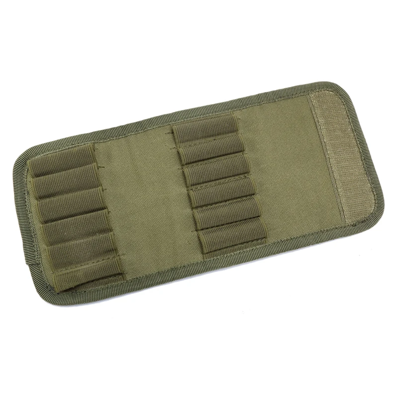 

12 Rifle Wallet Hunting Padded Holder Carrier 30-06 Cartridge Outdoor Men Hunting Pouches