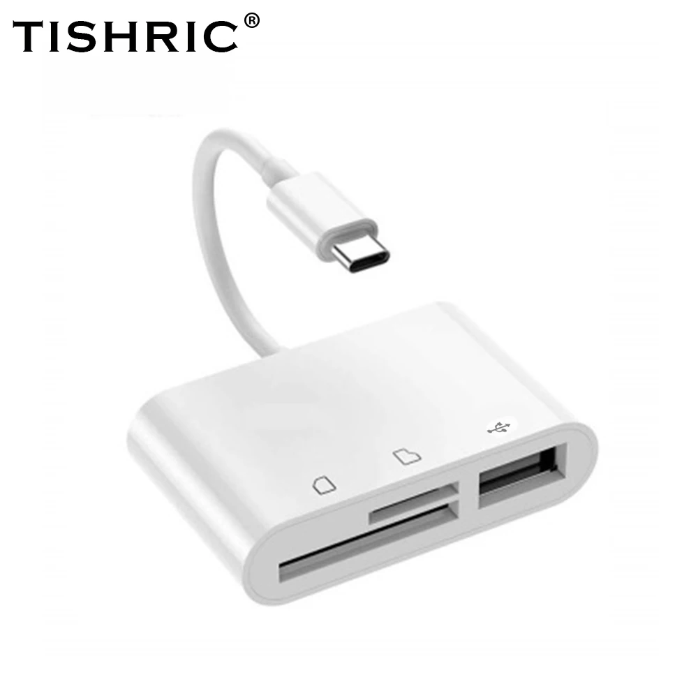 3 в 1, USB-устройство для чтения карт TYPE- C