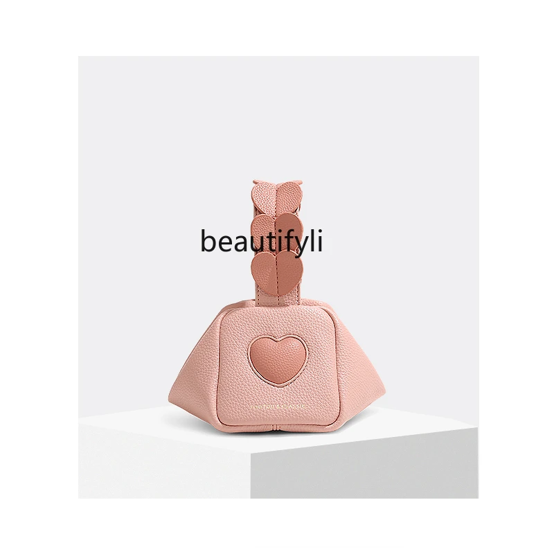 

yj 2022 New Special-Interest Design Love Zongzi Bag Dual-Use Puffer Bag