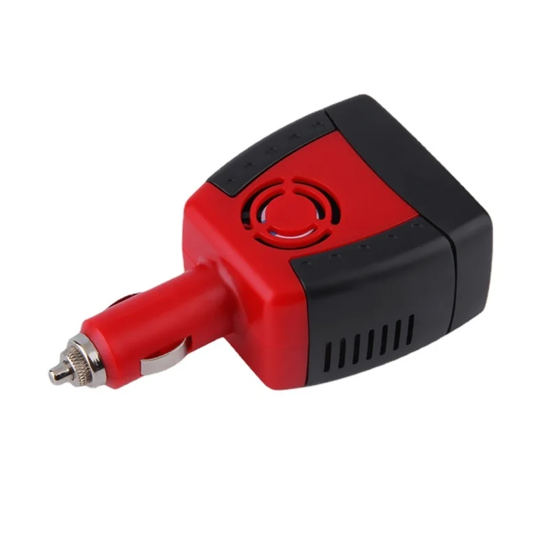 1pcs Cigarette Lighter Power Supply 150W 12V DC To 220V AC Car Power Inverter Adapter with USB Charger Port enlarge