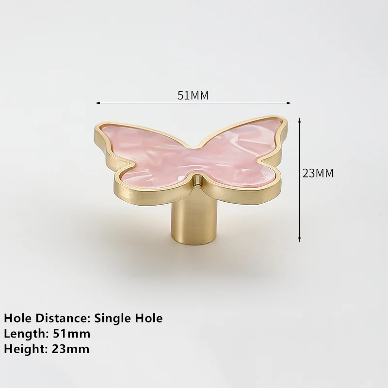 Ручки для шкафов цинковый сплав разноцветные