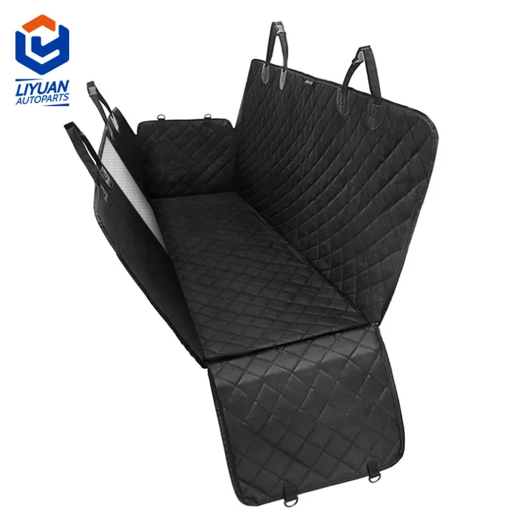 LIYUAN Factory Off Road Dog Car Seat Pet Accessories With Flexible Zipper Dog Car Seat Cover