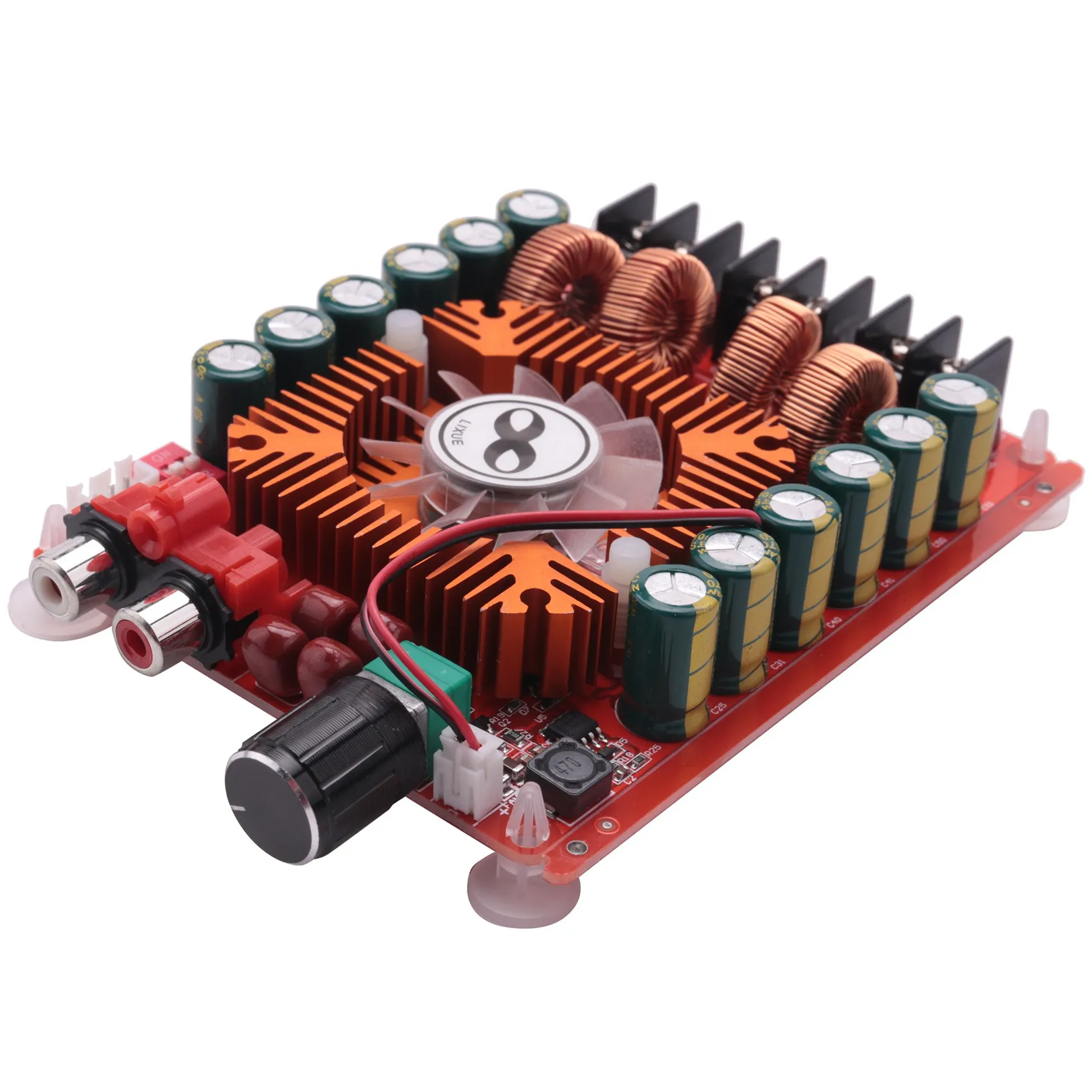 Плата двухканального аудиоусилителя TDA7498E 2X160 Вт поддержка режима BTL 1X220
