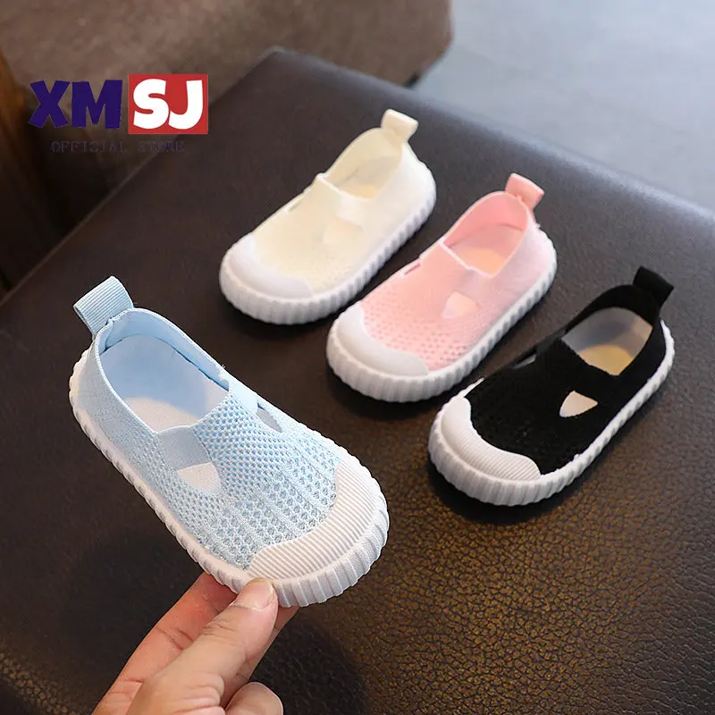 2023 Spring and Autumn Flying Mesh Children's Shoes Girls' Breathable Casual Shoes Boys' Sneakers Children's Shoes Toddler Shoes