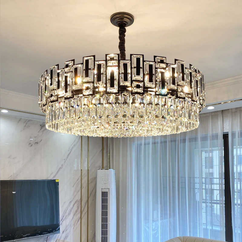 

Postmodern Light Luxury Crystal Chandelier For Home Decoration Living Room Lamp High-end Bedroom Lamp Kitchen Lamp