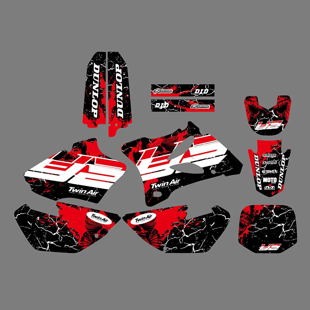 

Наклейка на мотоцикл с графическим фоном для Yamaha YZ85 YZ 85 2002-2014 2013 2012 2011 2010 2009 2008 командный стиль гонки