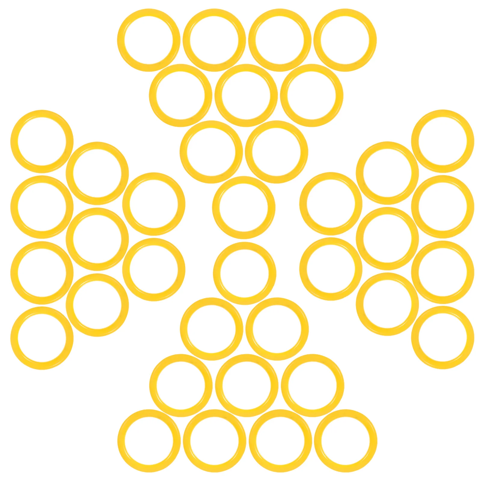 

50 Pcs Fish Cage Crab Traps Rings Fishing Tackle Shrimp Float Accessory Reusable Bobbers Floats Floating Net Circle Supply