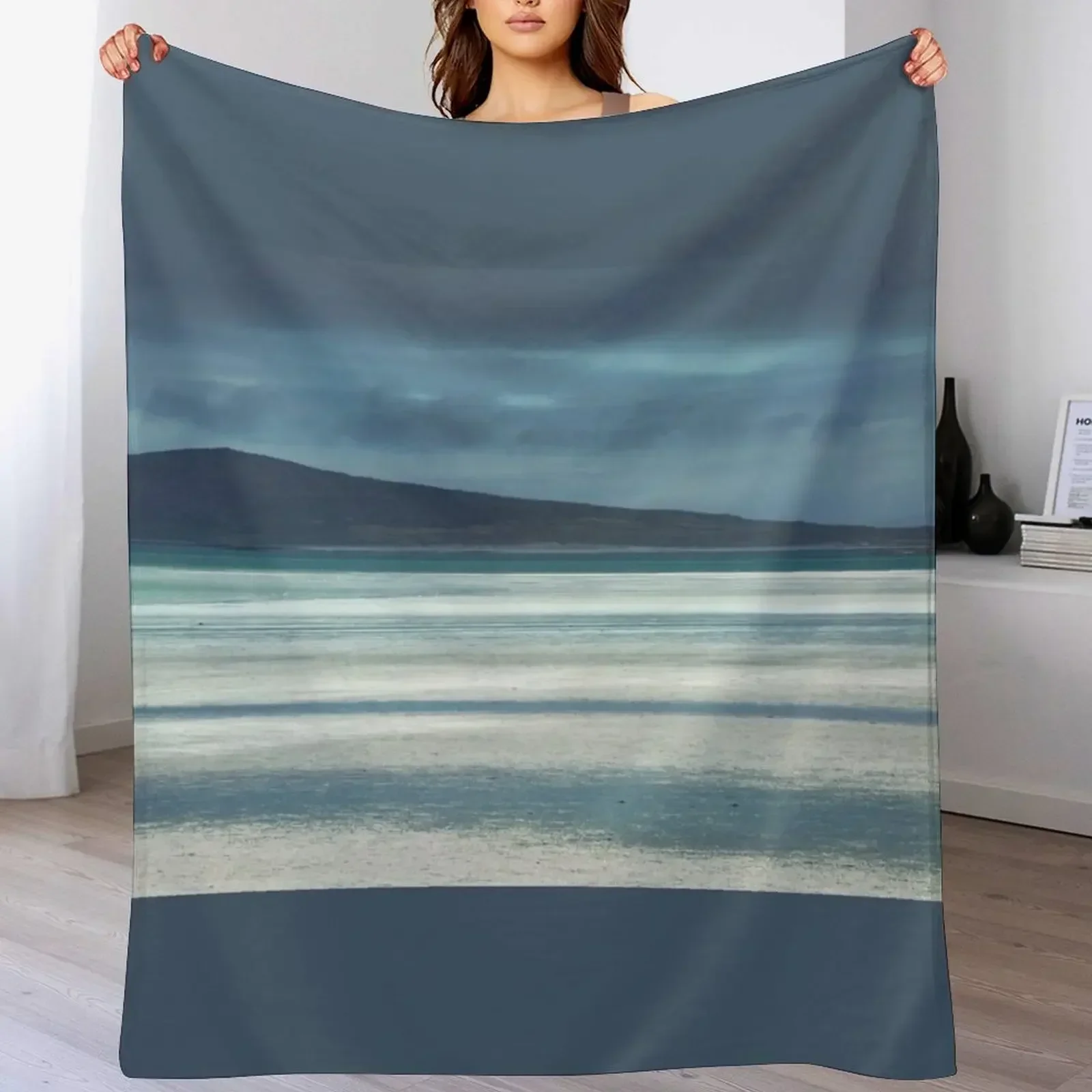 Одеяло Outer Hebrides North Uist Clachan Sands Scotland постельное белье мягкие кровати