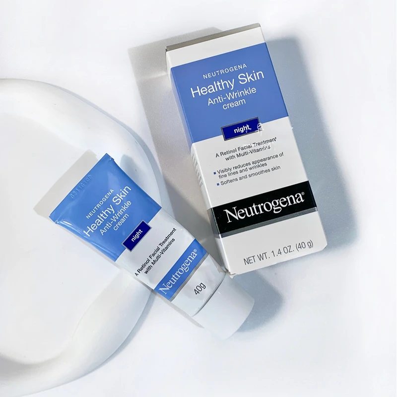 

Original Neutrogena Retinol Night Cream Anti-aging Anti-wrinkle Compound Vitamin Sleep Cream Moisturizing Tight Smooth Skin 40g