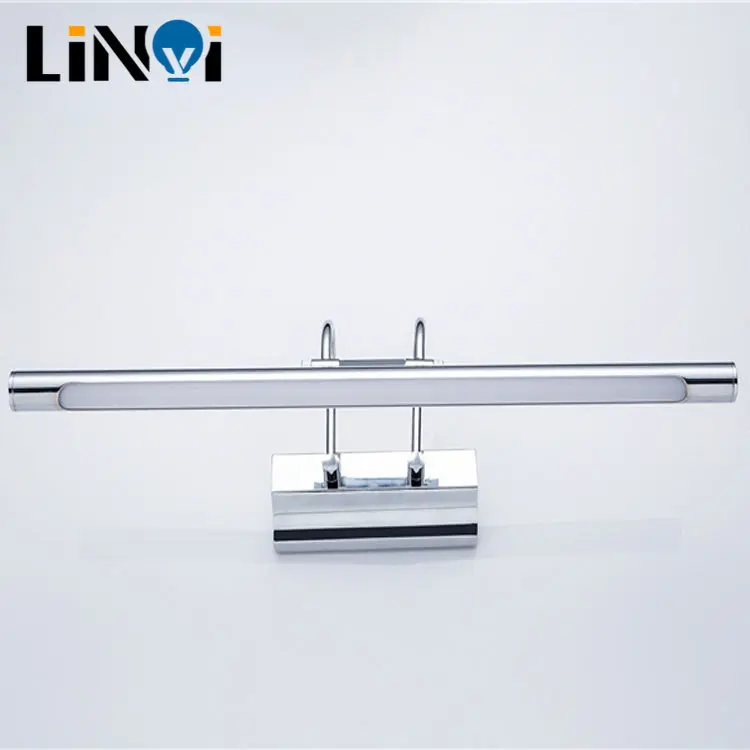 

Modern LED Bathroom Wall Lamp Waterproof 8W 48CM Cosmetic Mirror Sconce Stainless Steel Home Wall Lights Fixture