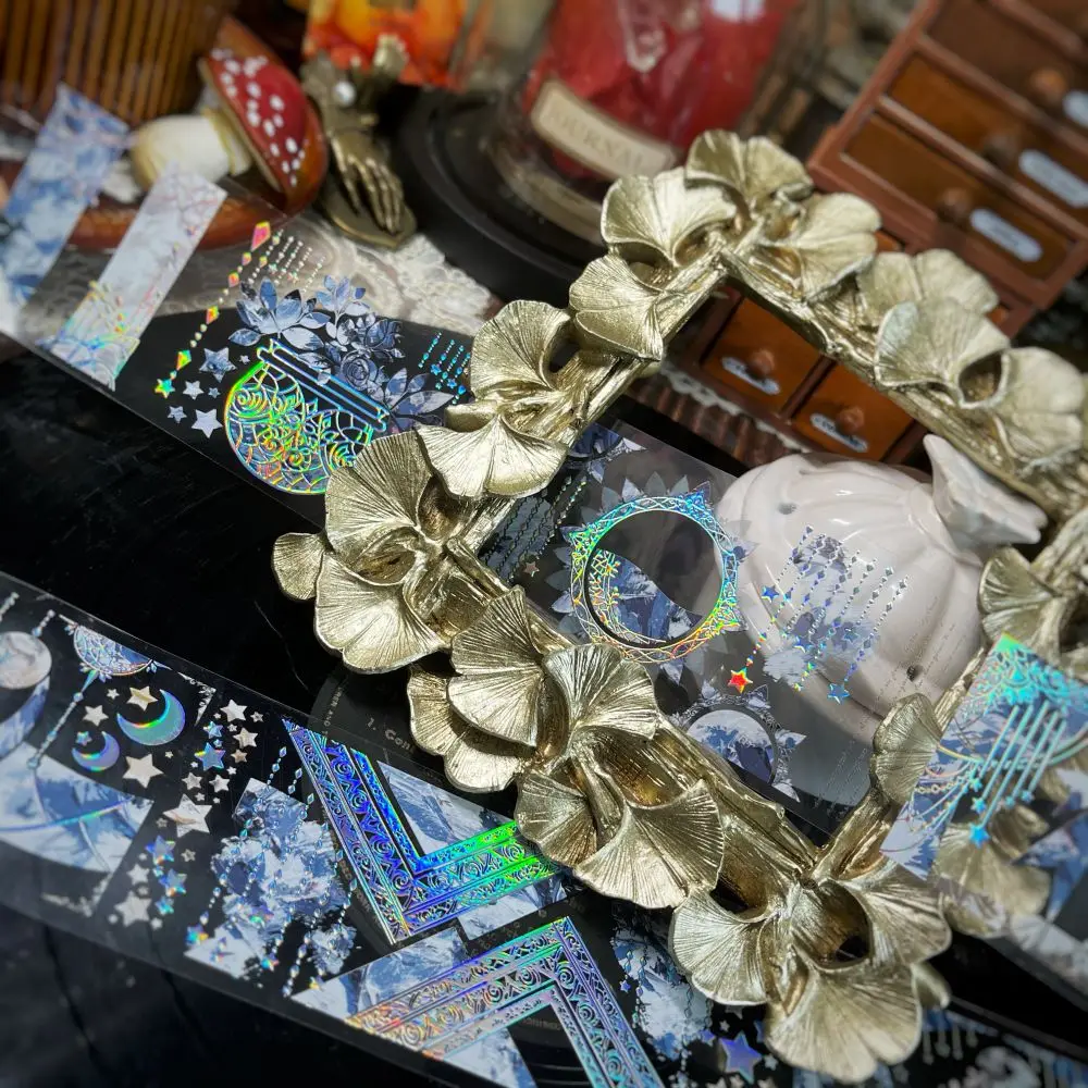 

Винтажная блестящая/Хрустальная лента для украшения журнала 10 м Neverland