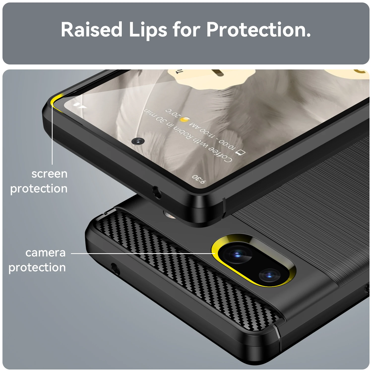For Google Pixel 7A Case Pixel 7A 7 Pro 6 6A Cover Silicone Bumper Shell Rubber Protective Case For Google Pixel 7 Pro Cover