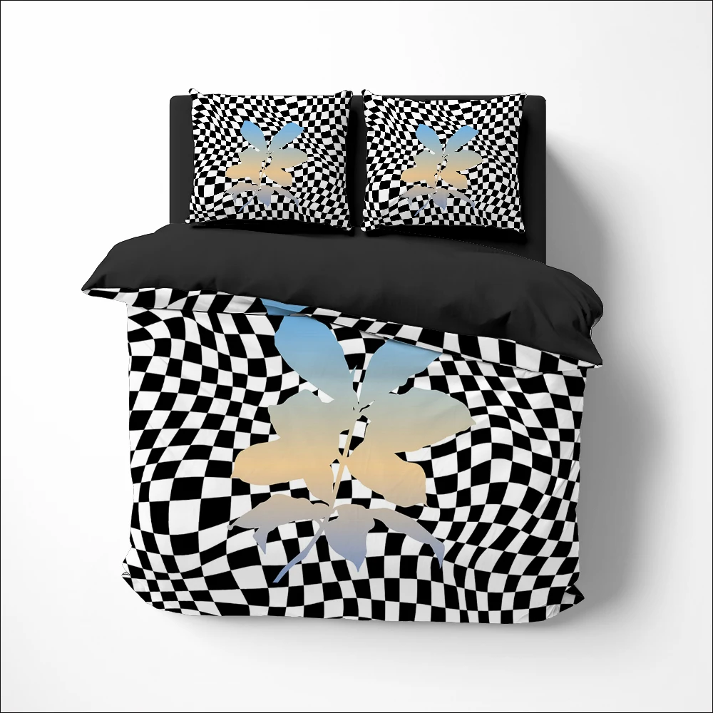 

luxury Bedding set 3D bed linen Quilt/Duvet cover set Linens euro twin queen king single 2bedrooms Bed set for home textile blue