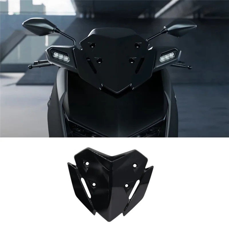 Фото Для YAMAHA XMAX125 XMAX250 XMAX300 лобовое стекло мотоцикла ветровое стекло дефлектор экран сменные аксессуары №1
