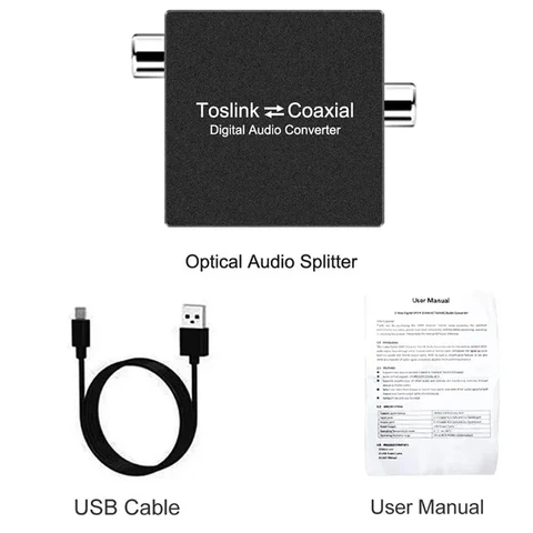 Аудиоконвертер Coaxial/Toslink
