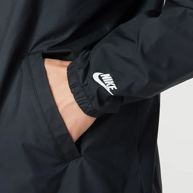 Новое оригинальное поступление мужская куртка NIKE AS M NK CLUB COACHES JKT BOLT спортивная