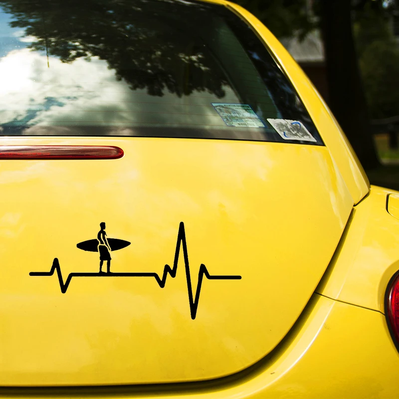 Виниловая наклейка для серфинга 24x11 см