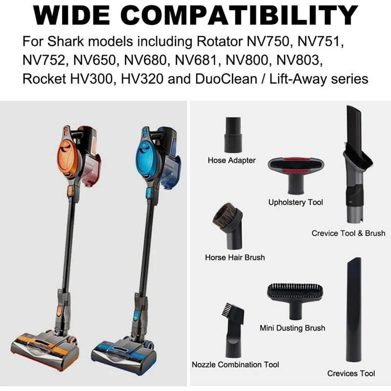 Вакуумные насадки щелевой инструмент щетка для пыли Shark Rocket Lift Away NV680 NV752 NV800 HV300 NV650