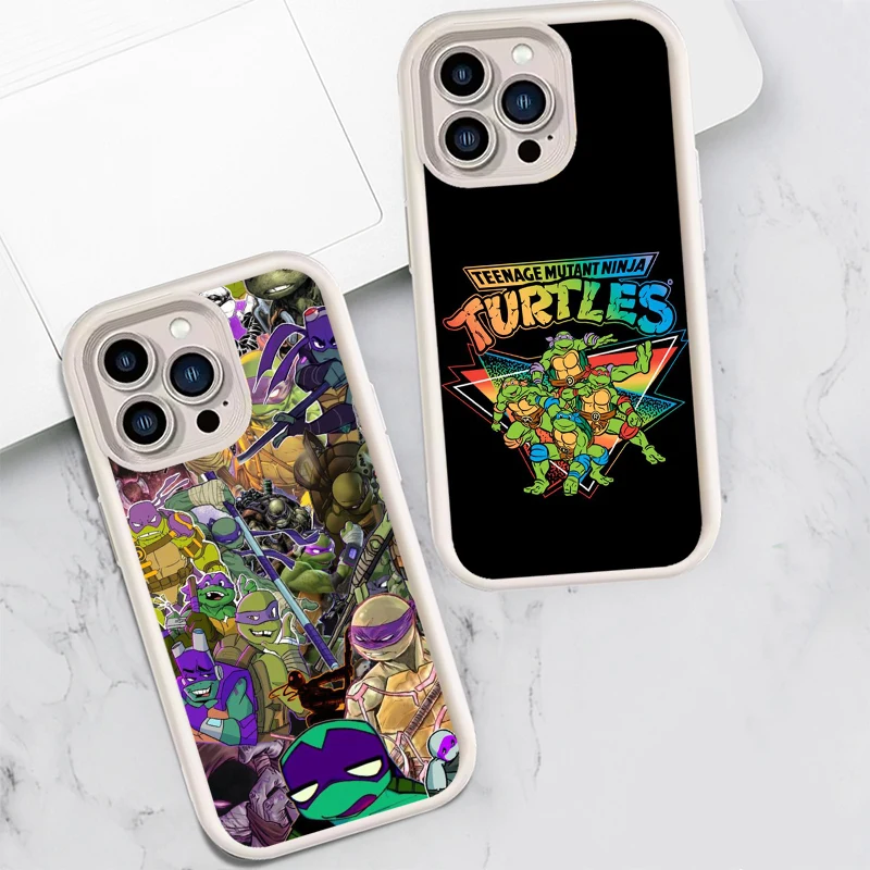 ET82 Черепашки Ниндзя TMNT Мягкий силиконовый чехол для Samsung Galaxy A04 A04e A04s A13 A33 A53 A73 A12 A21S