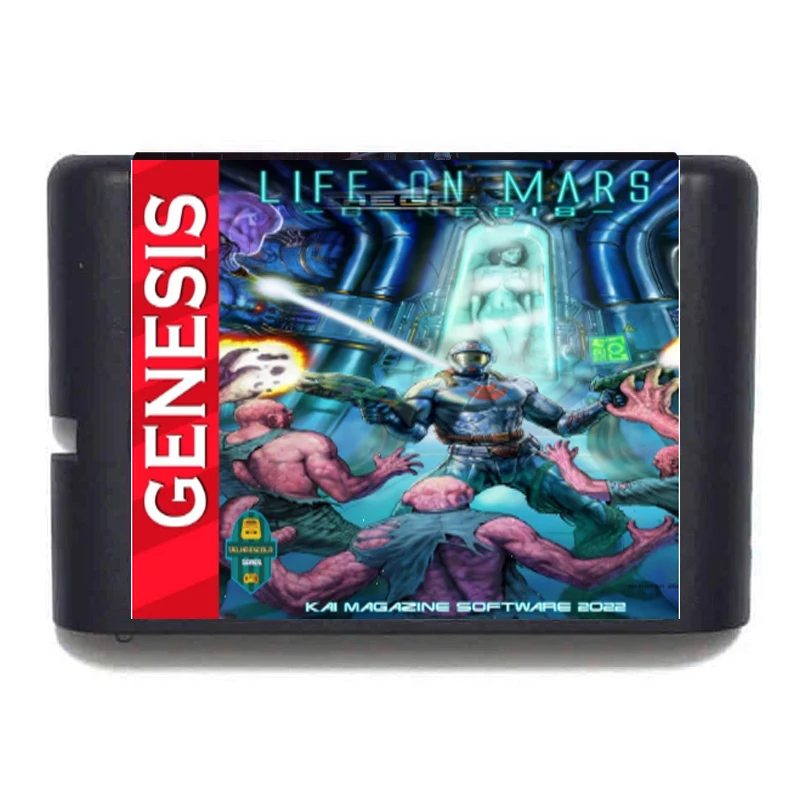 Life on mars 16Bit MD Game Card For Mega Drive Genesis Full Version