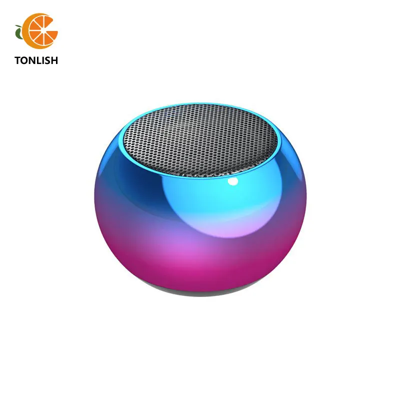 

TONLISH Mini Bluetooth Speaker TWS Wireless Sound Box HiFi Music Cell Phone Tablet Metal Loud Speaker Sport Portable Subwoofer