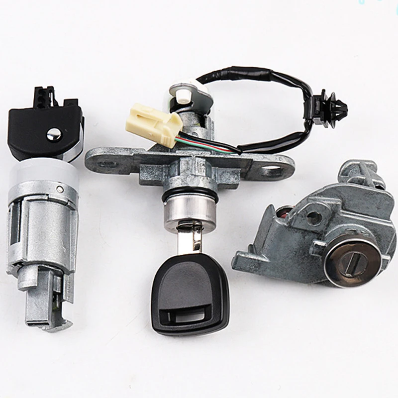 Полный комплект цилиндров замка двери JMCKJ для Mazda 2012 м3, замок багажника, замок зажигания, цилиндр замка левой двери