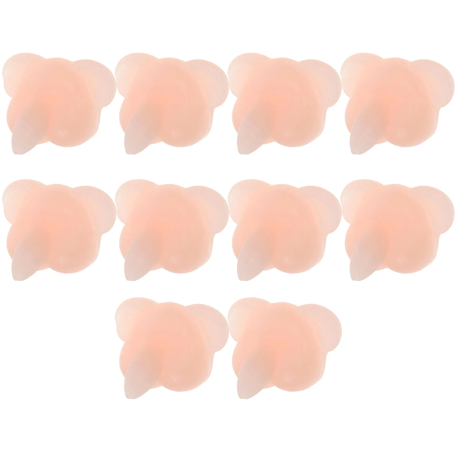 

10 Pcs Mini Elephant Trunk Squeeze Dumplings Unpack Toyss Soft Rubber Tpr