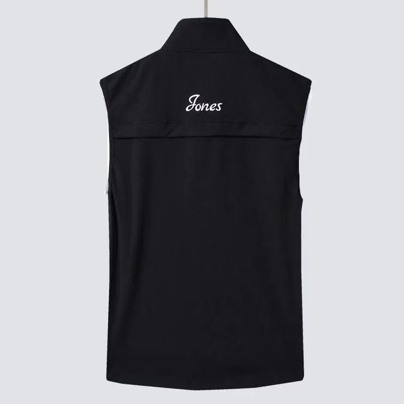 Men's Golf Wear 2023 New Golf Man Clothes Jacket Super Light Sleeveless Ice silk Tops Golf Vest Windbreak Golf Waistcoat male