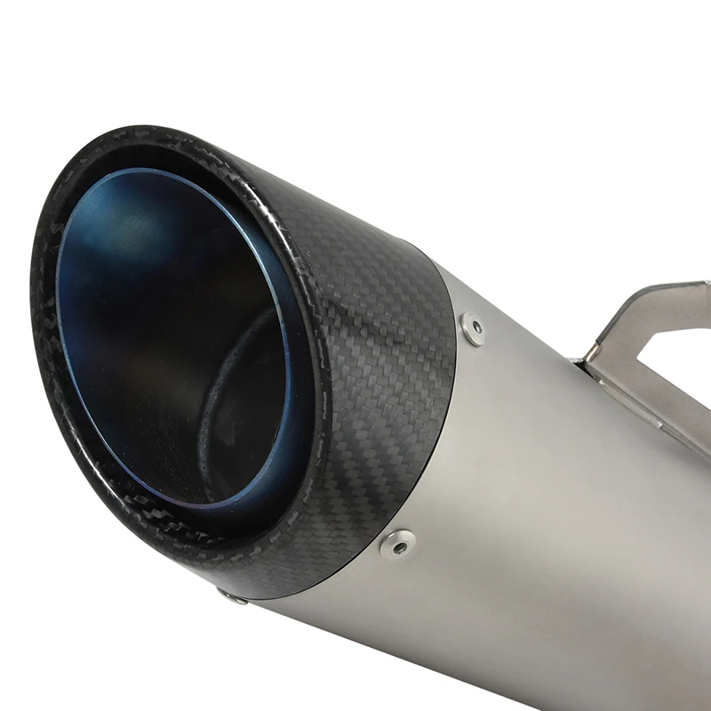 Надевается для QJMOTOR QJ800GS-G SRK800RR SRK 800RR 800 RR 2023 выхлопная труба мотоцикла глушитель из