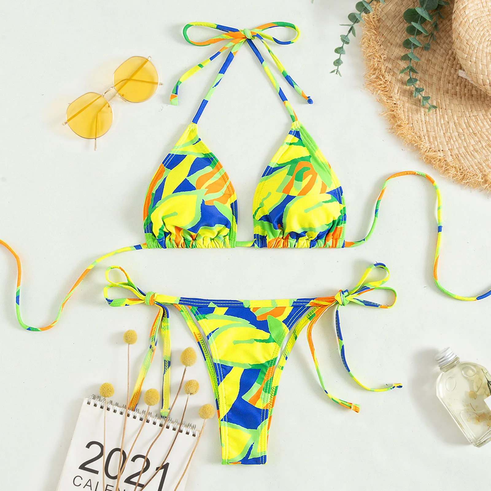 

Push-Up Women Bandeau Brazilian Beachwear Set Bikini Swimwear Swimsuit Bandage Swimwears Tankinis Set Swim Suit Sets Women