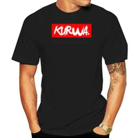 vintage poland kurwa tshirt for poland tshirt men 100 cotton men tee shirt awesome female