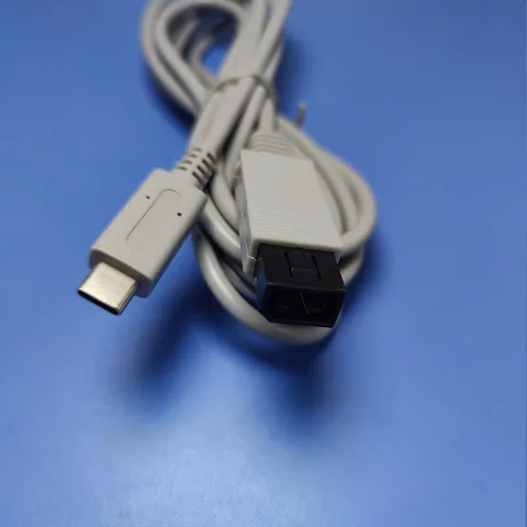 Кабель 2 м для WII для хоста WII U PD, кабель питания, зарядный кабель, шнуры, аксессуары для ремонта