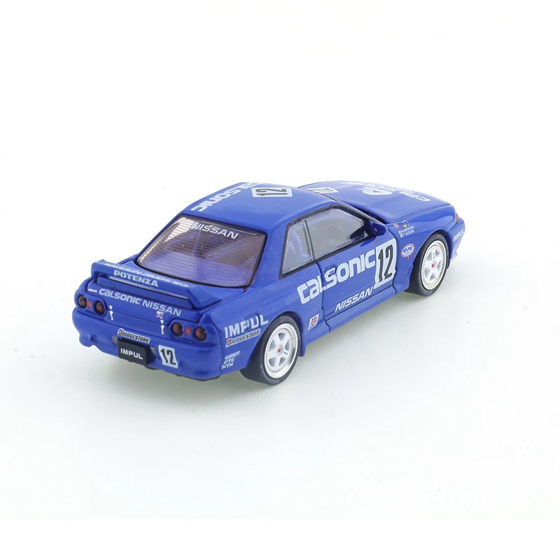 XCARTOYS POP RACE 1/64 SKYLINE GT-R R32CAL SONIC Автомобиль из сплава литая под давлением