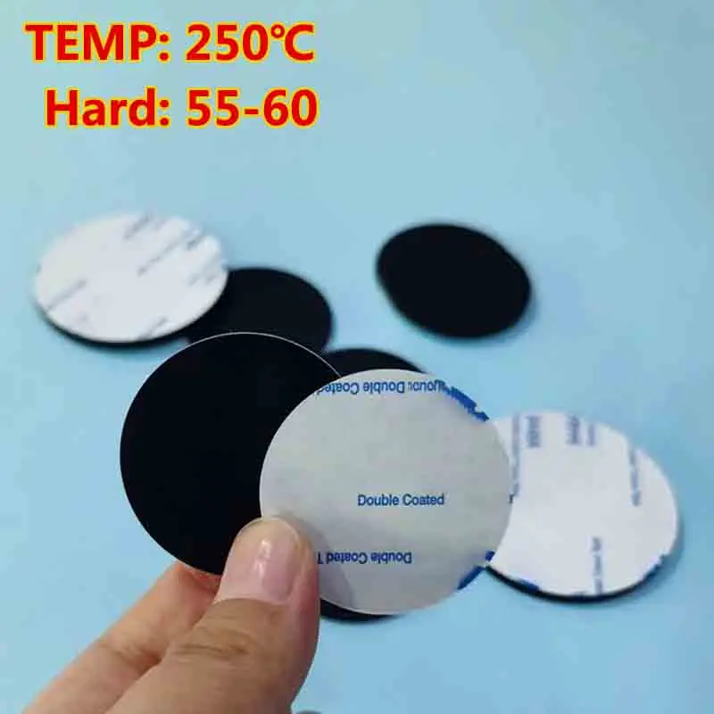 Силиконовые противоскользящие наклейки 5-30 мм 50 шт