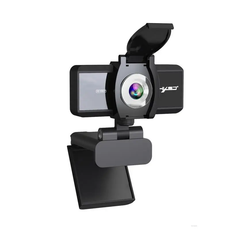 

HXSJ S4 Manual Focusing Computer Camera Head 360° Rotatable Video Conference Camera Online Class Live Broadcast