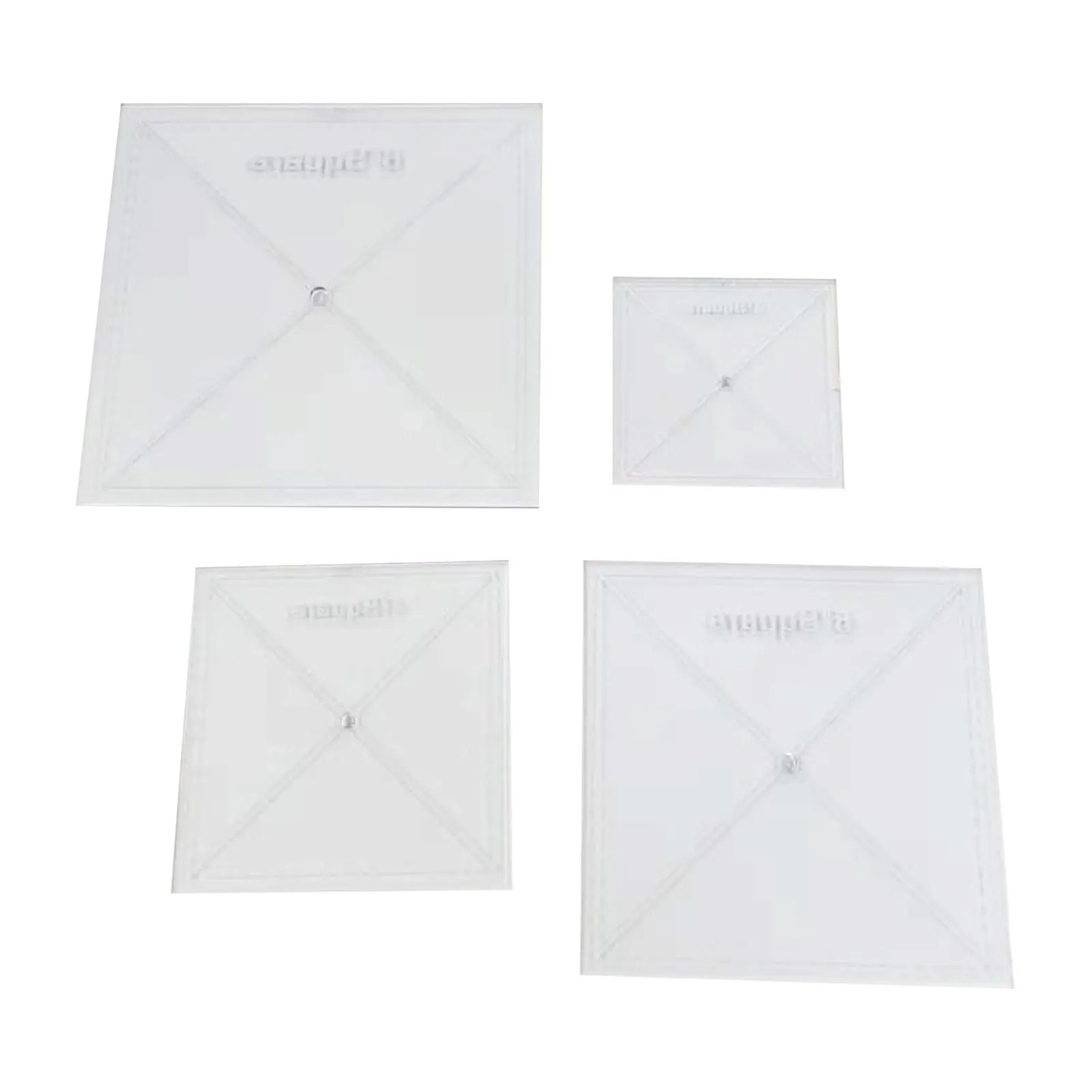 Квадратная линейка для стёганых одеял набор линейки шитья своими руками