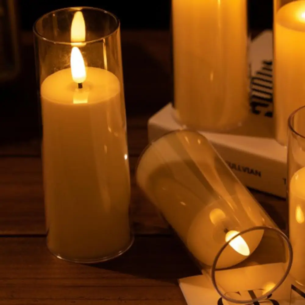 Лампа-свеча беспламенная с аккумулятором