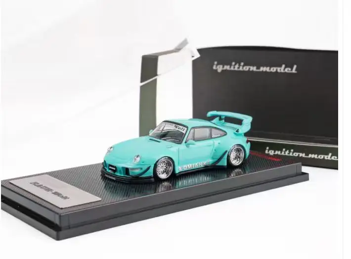 Модель автомобиля Ignition Model 1:64 Porsche 911 RWB 993 Blue Green из литого металла # IG3872 В наличии, готов к отправке (art.: 3920dacdfdb38) - 3920dacdfdb38