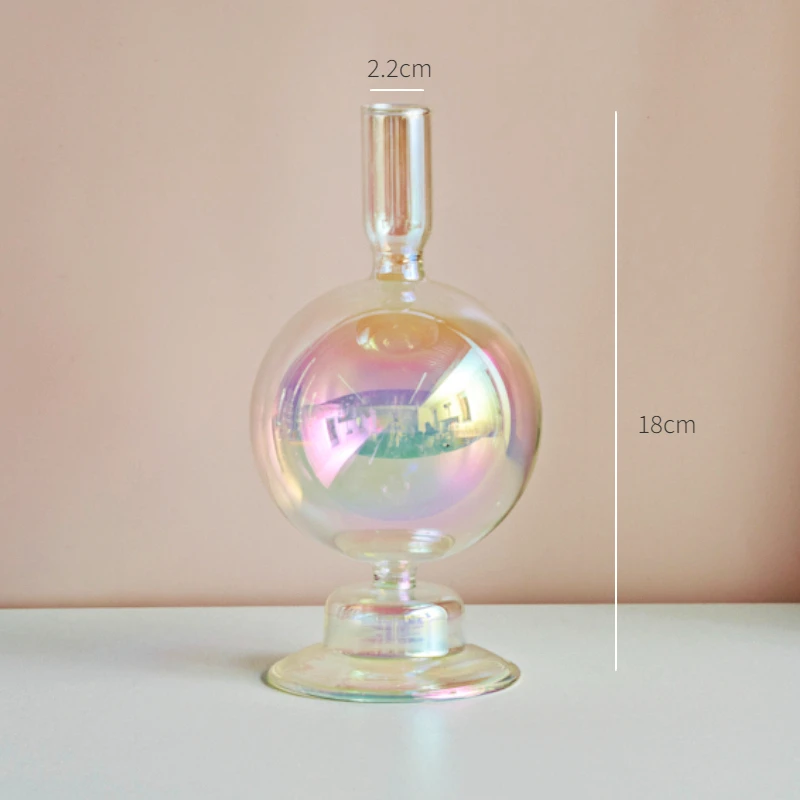 

Стеклянный подсвечник Lazzy house